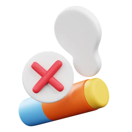薬物制限  3D Icon