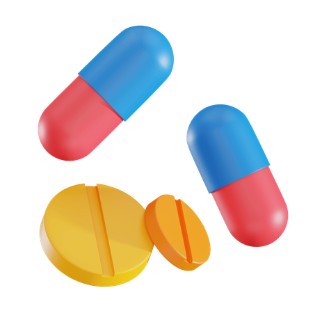 Medicamento  3D Icon