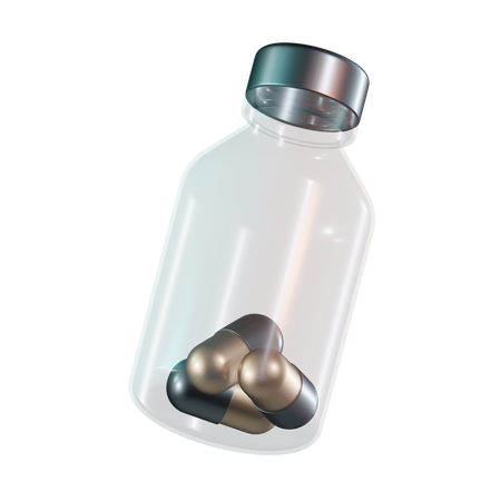 Medicamento  3D Icon