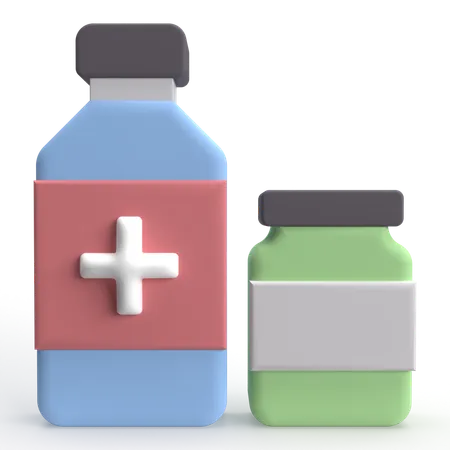 Medicamento  3D Icon