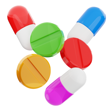 Medicamento  3D Icon