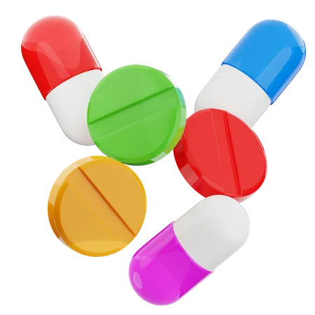 Medicamento  3D Icon