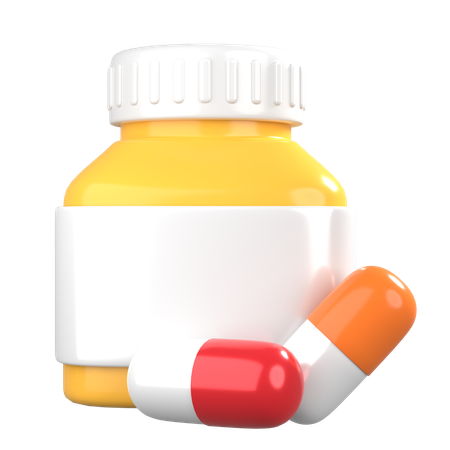 Medicamento  3D Icon