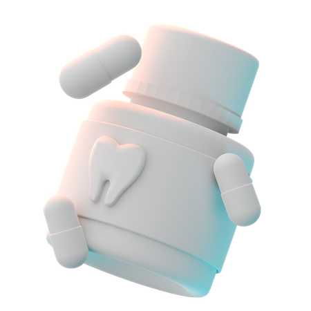 Medicamento  3D Icon