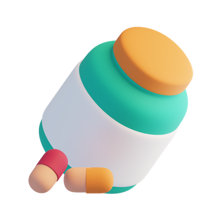 Medicamento  3D Icon