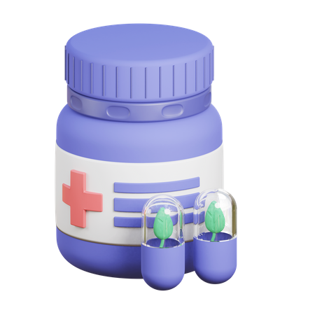 Medicamento  3D Icon