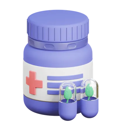 Medicamento  3D Icon