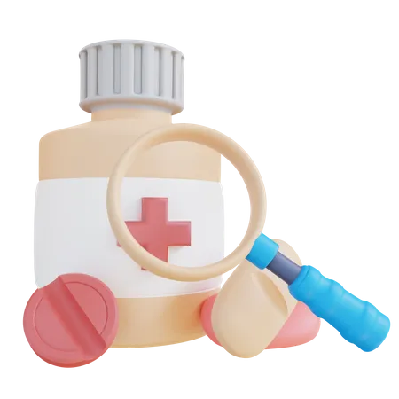 Medicamento  3D Icon