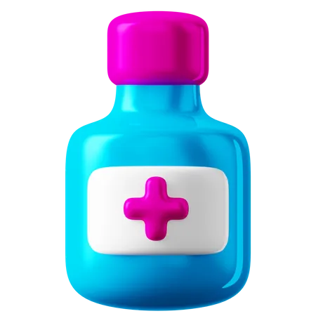 Medicamento  3D Icon