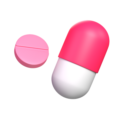 Medicamento  3D Icon