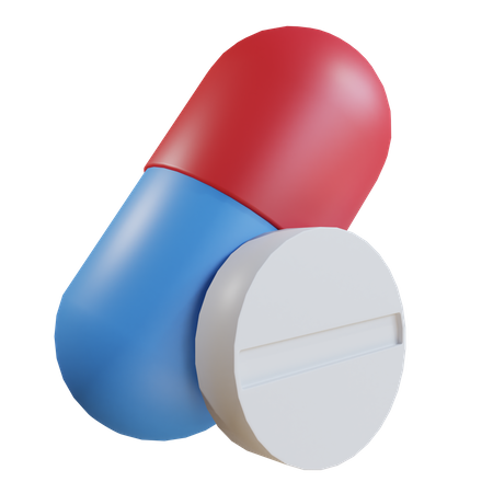 Medicamento  3D Icon