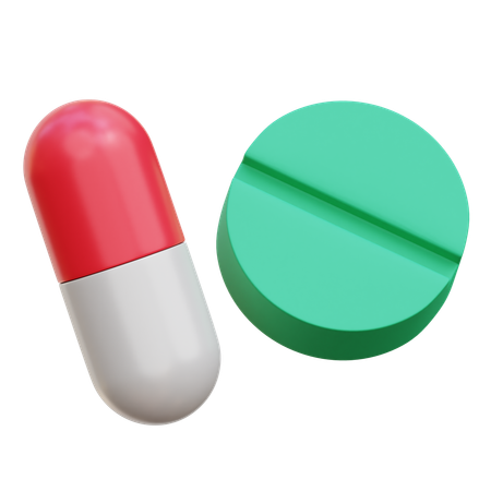 Medicamento  3D Icon