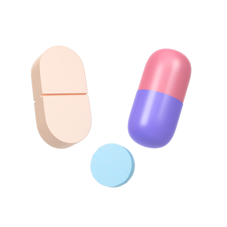 Medicamento  3D Icon