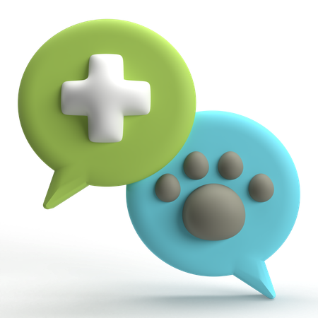 Medico animal  3D Icon