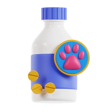 Medicina animal  3D Icon