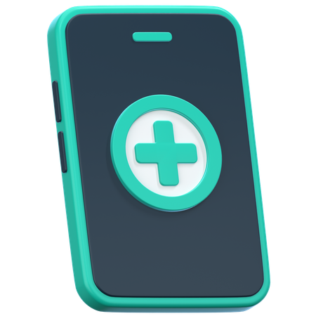 Médico en línea  3D Icon