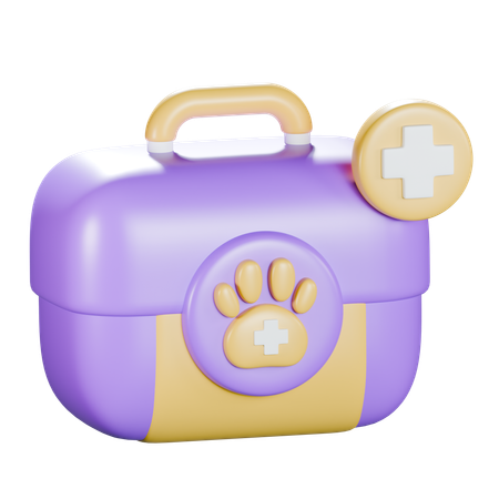 Medicina para mascotas  3D Icon