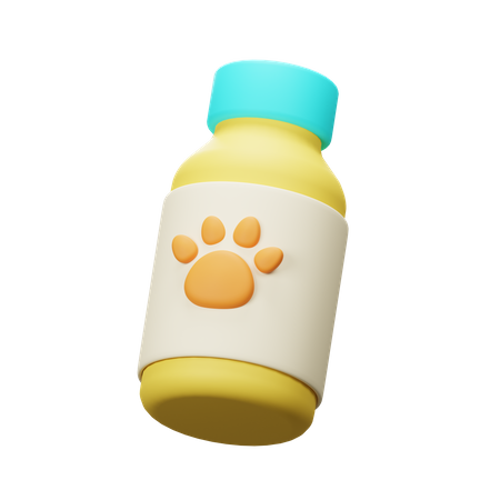 Medicina para mascotas  3D Icon