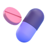 medicine 3d illustration