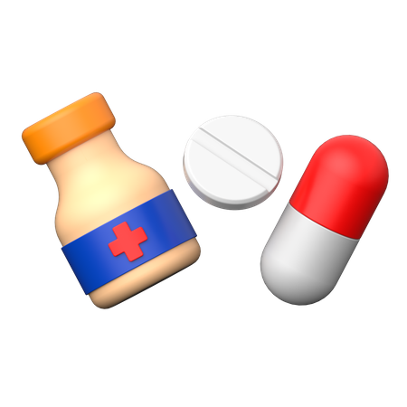 Medicine  3D Icon