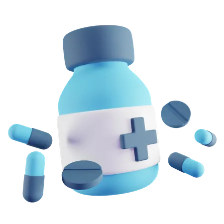 Medicine  3D Icon