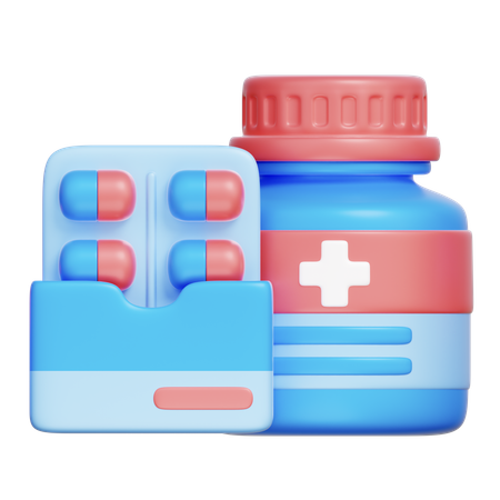 Medicine  3D Icon