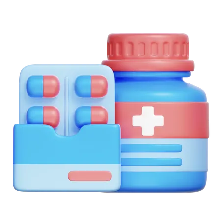 Medicine  3D Icon