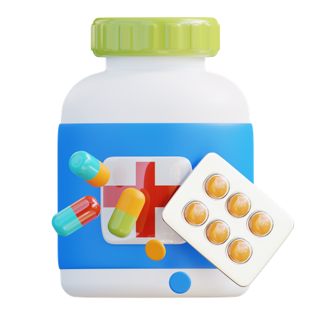Medicine  3D Icon