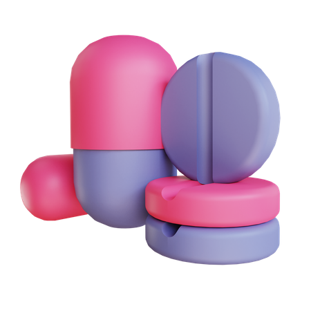 Medicine  3D Illustration