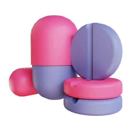 Medicine  3D Illustration