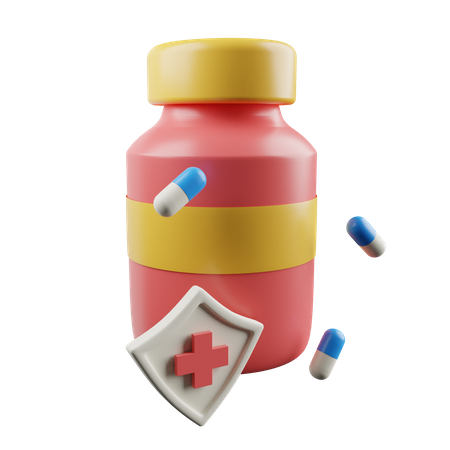 Medicine  3D Illustration