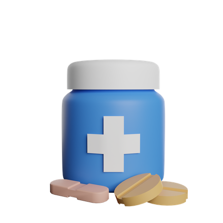 Medicine  3D Logo