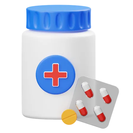Medicine 3D Icon