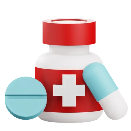Medicine  3D Icon