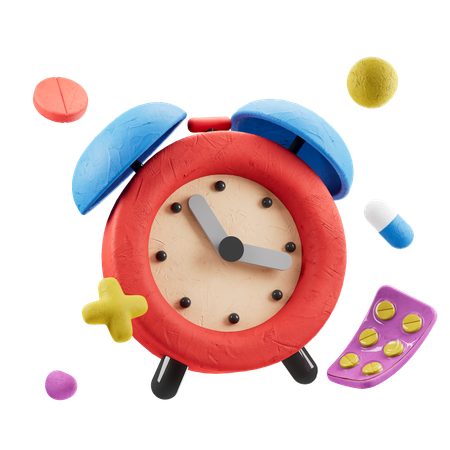 Medicine Alarm  3D Icon