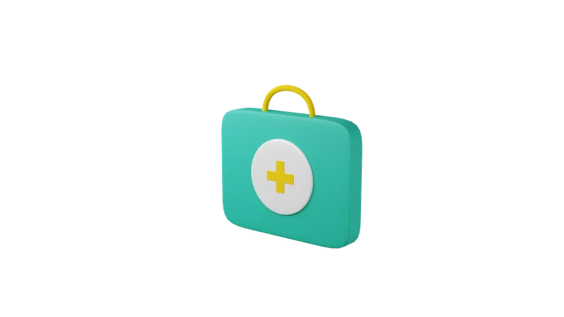 Medicine Bag  3D Icon