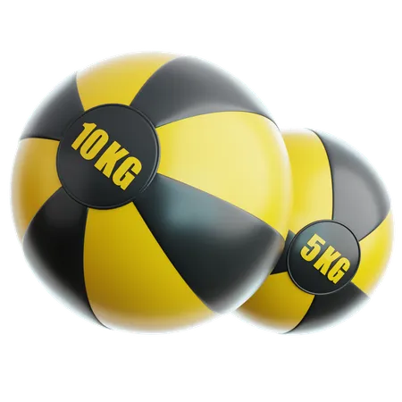 Medicine Ball  3D Icon