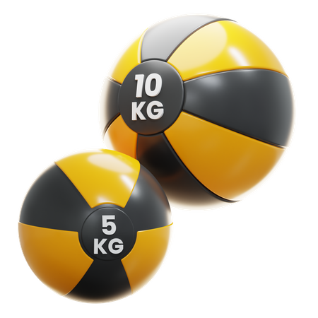 MEDICINE BALL  3D Icon