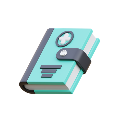 Medicine Book  3D Icon