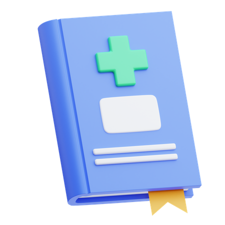 Medicine Book  3D Icon