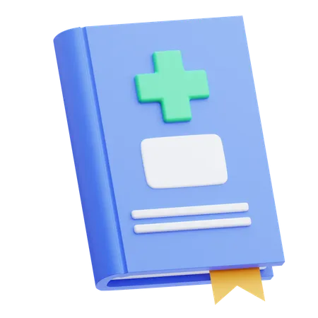 Medicine Book  3D Icon
