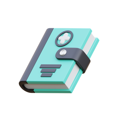 Medicine Book  3D Icon