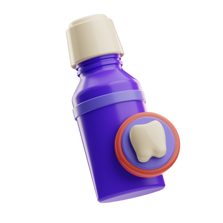 Medicine Bottle  3D Icon