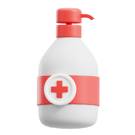 Medicine Bottle  3D Icon