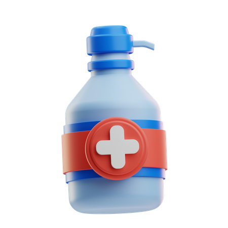 Medicine Bottle  3D Icon
