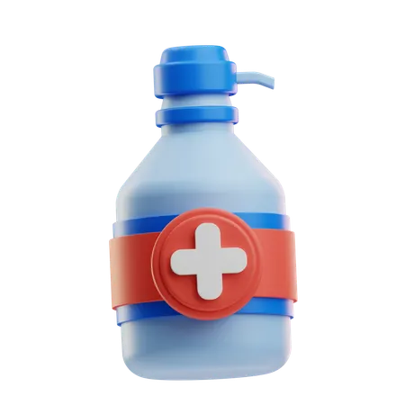 Medicine Bottle  3D Icon