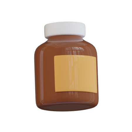 Medicine Bottle  3D Icon
