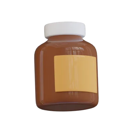 Medicine Bottle  3D Icon