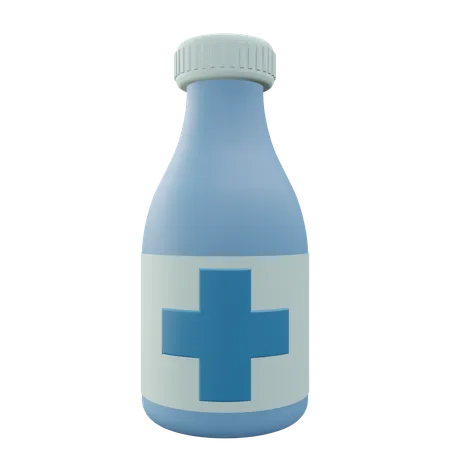 Medicine bottle  3D Icon