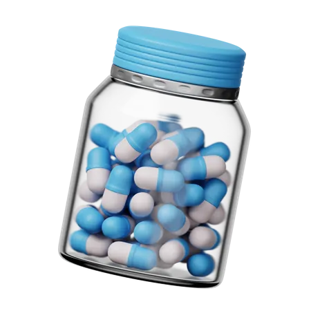 Medicine Bottle 3 D Icons For Your All Of Your Design Needs 3D Icon